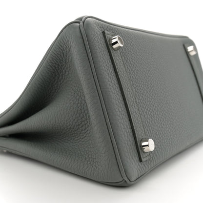 Hermes Togo Birkin 25 Vert Amande 9 of 11