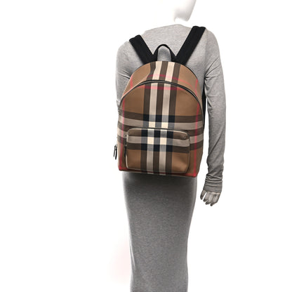 Burberry Vintage Check Jett Backpack Taupe Brown 2 of 9