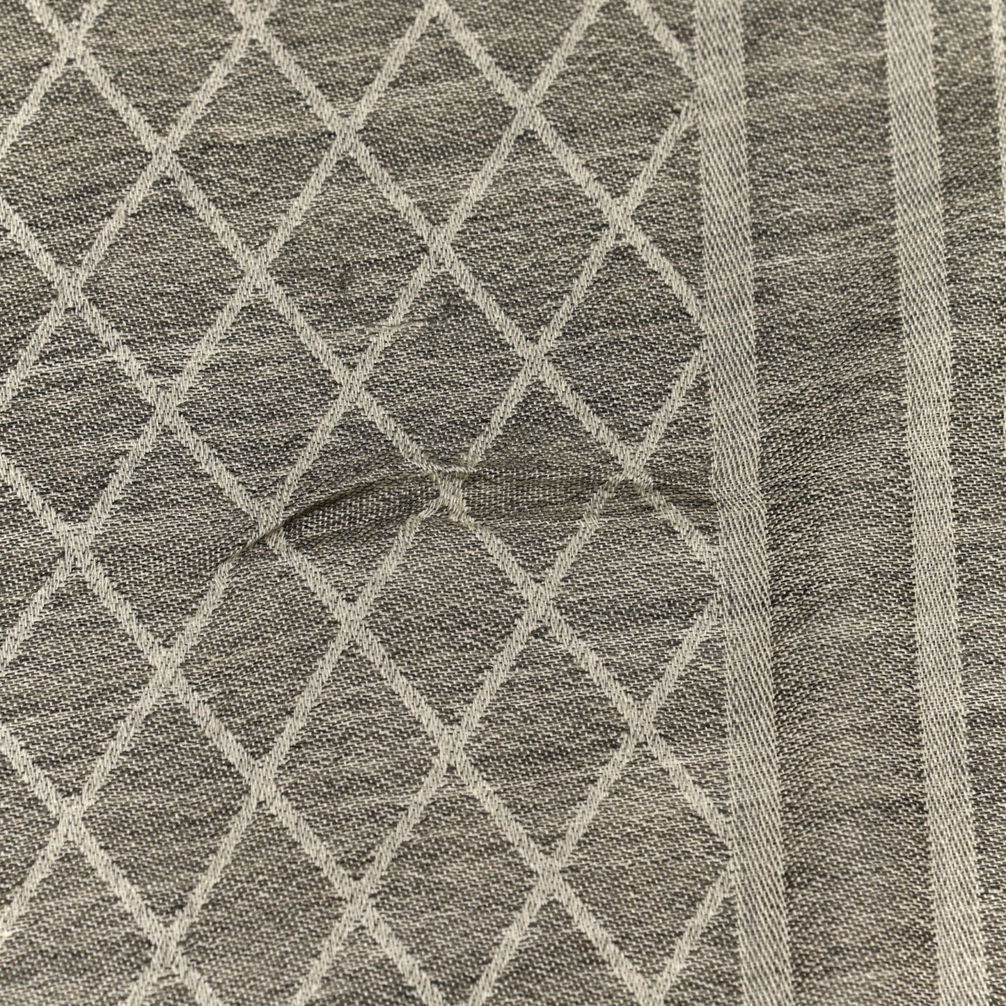 Cashmere CC Diamond Scarf Grey