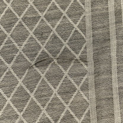 Chanel Cashmere CC Diamond Scarf Grey 5 of 5