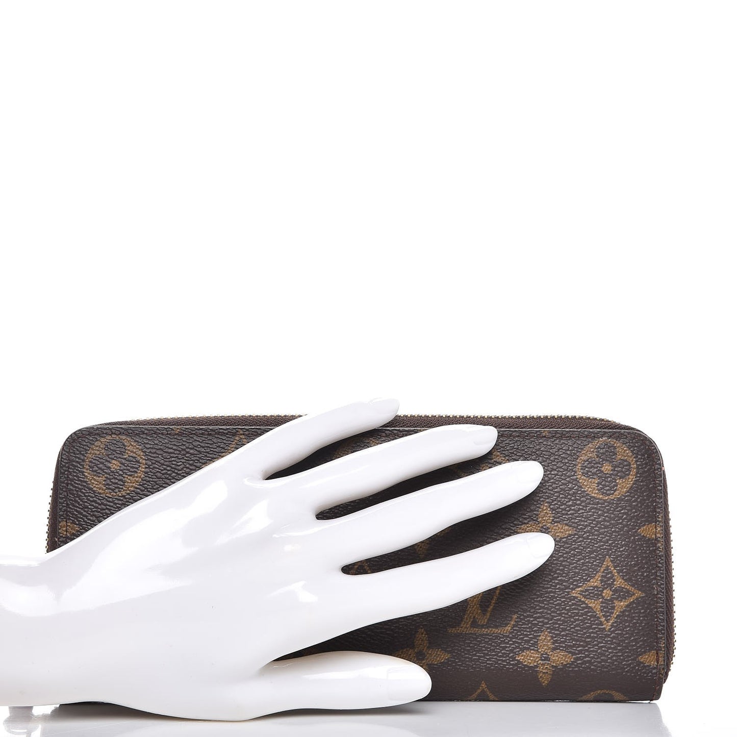Monogram Clemence Wallet Fuchsia