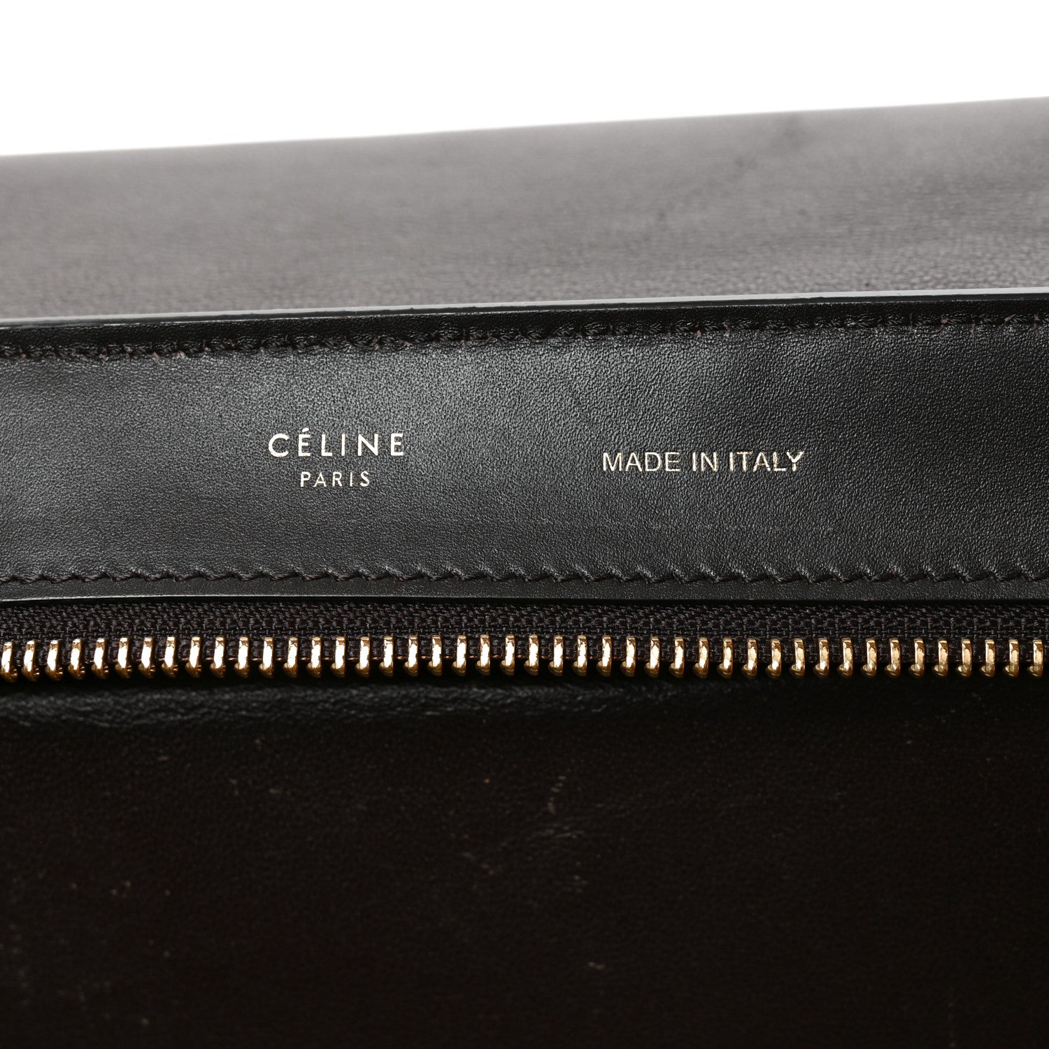 Celine Bullhide Calfskin Nubuck Medium Tri-Color Trapeze Taupe 6 of 9