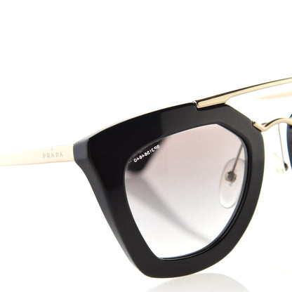 Prada Acetate Cinema Sunglasses SPR 09Q Black 7 of 8