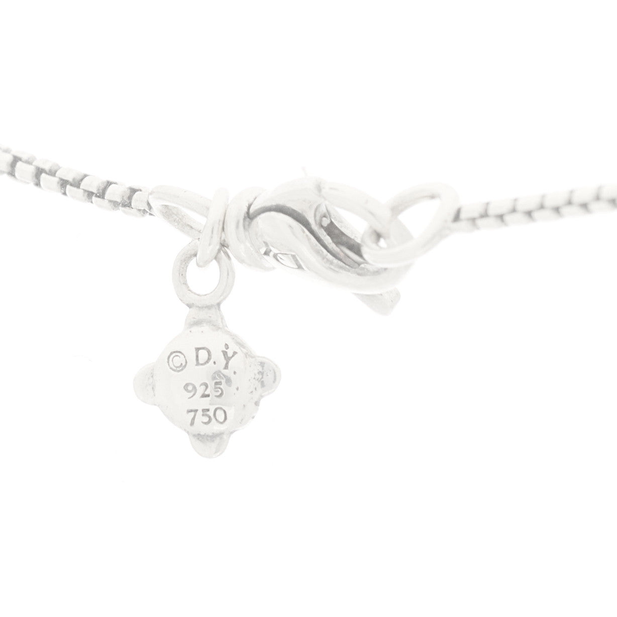 Sterling Silver 18K Yellow Gold Belmont Heart Pendant Necklace