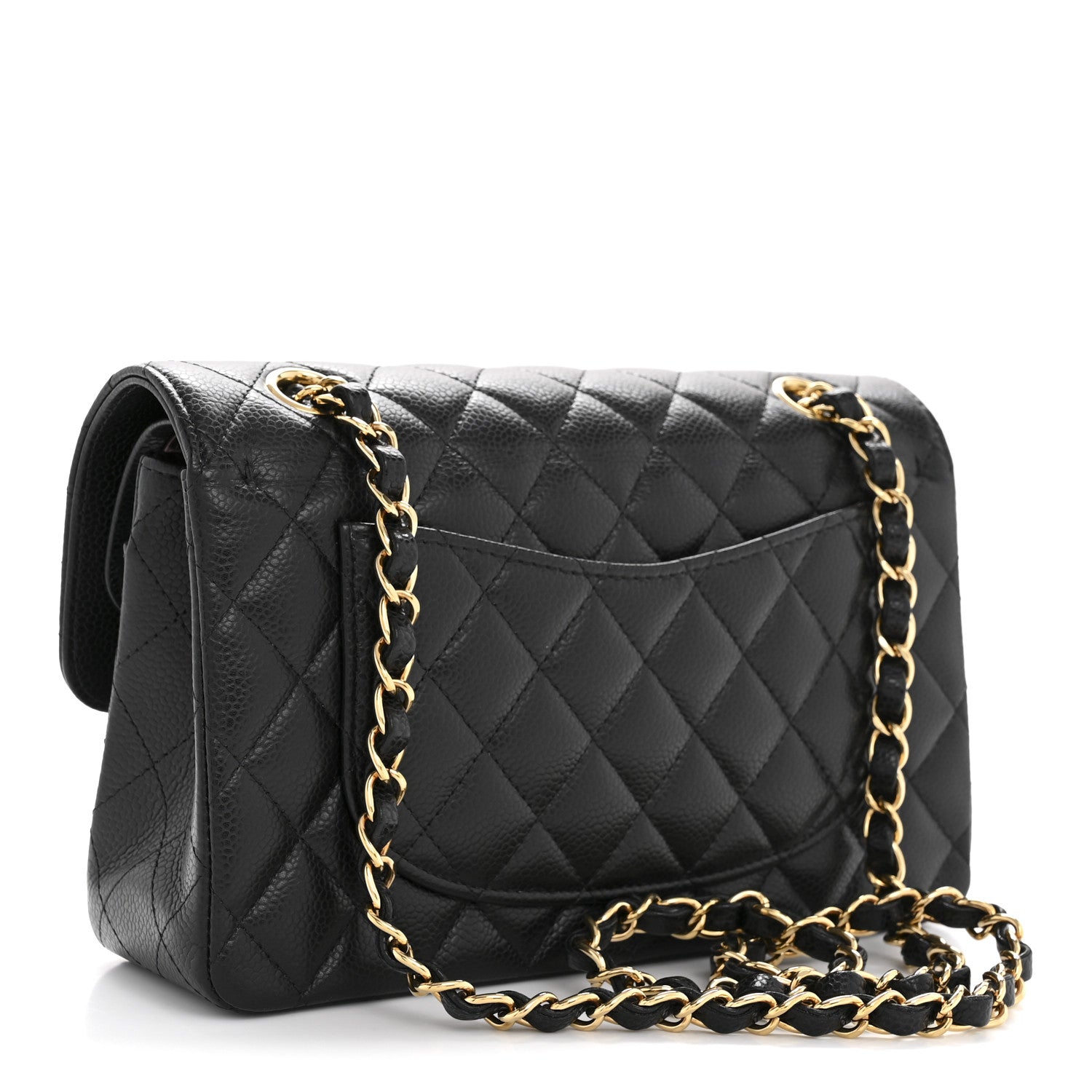 Chanel Caviar Quilted Small Double Flap Black 3 of 12