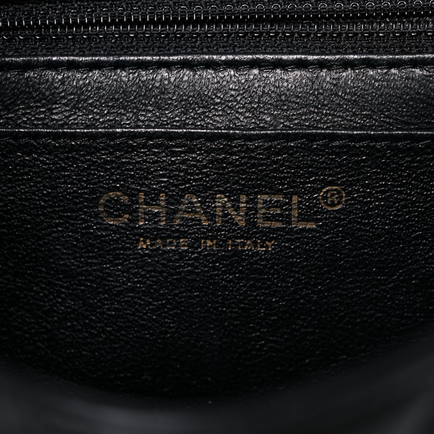 Lambskin Quilted Mini Square Flap Black