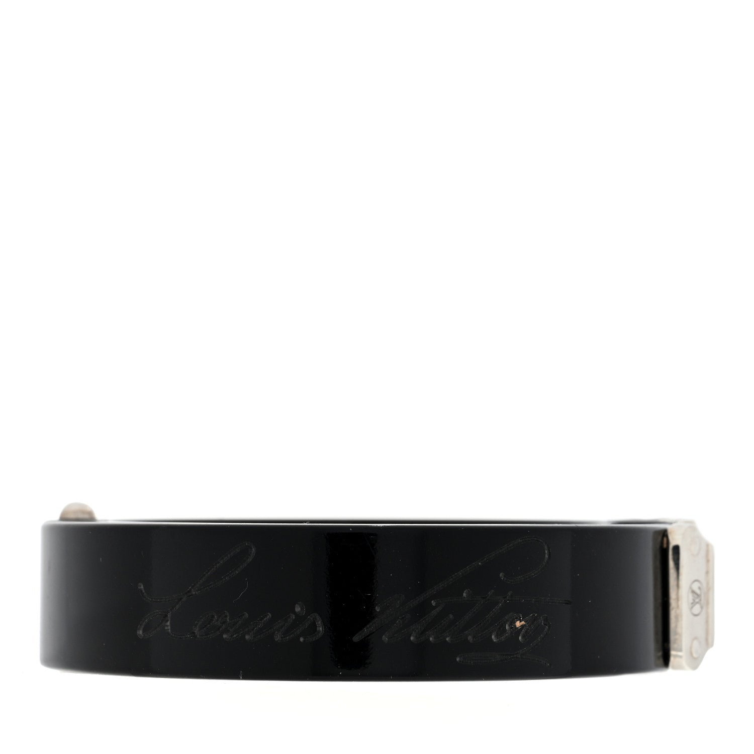 Louis Vuitton Lock Me Bracelet Black 4 of 5