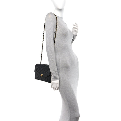 Chanel Lambskin Quilted Medium Single Flap Black 2 of 11