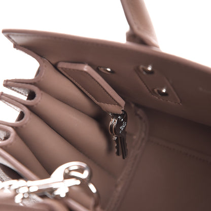 Saint Laurent Grained Calfskin Nano Sac De Jour Taupe 9 of 9