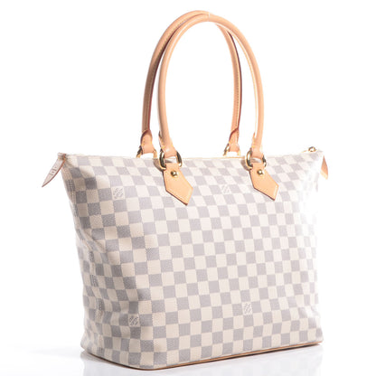 Louis Vuitton Damier Azur Saleya MM 3 of 7