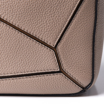 Loewe Grained Calfskin Small Puzzle Bag Sand Mink 7 of 13