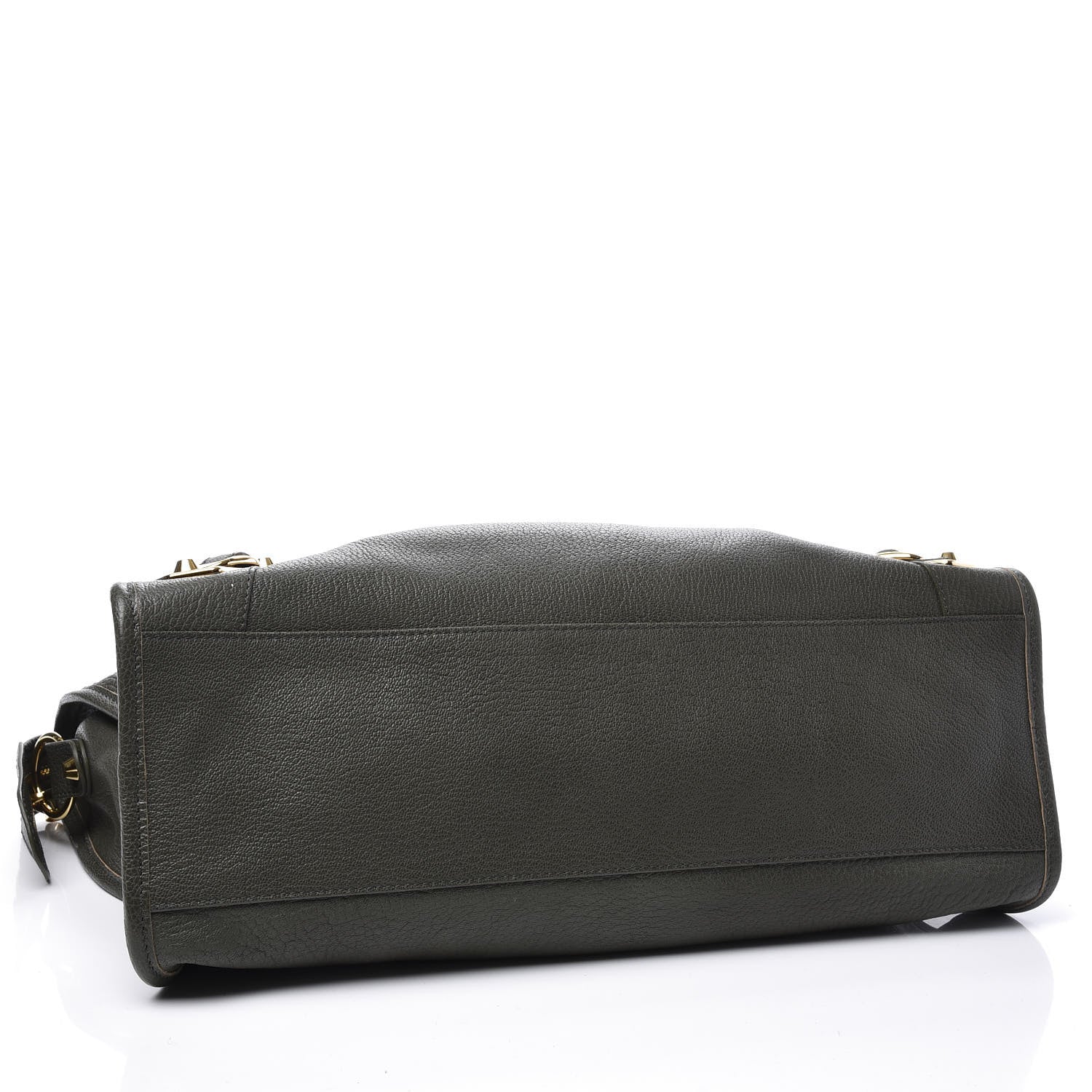 Balenciaga Chevre Gold Metallic Edge Hardware City 4 of 11