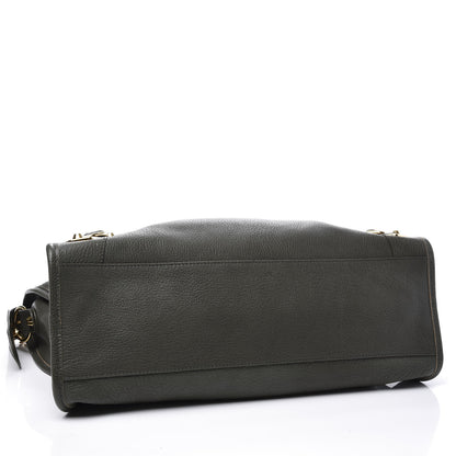 Balenciaga Chevre Gold Metallic Edge Hardware City 4 of 11