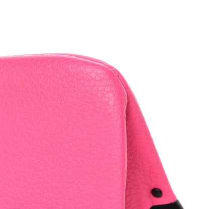 Celine Calfskin Flap Card Holder Fluo Pink 10 of 13