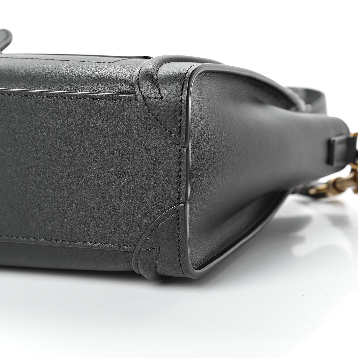 Smooth Calfskin Nano Luggage Black