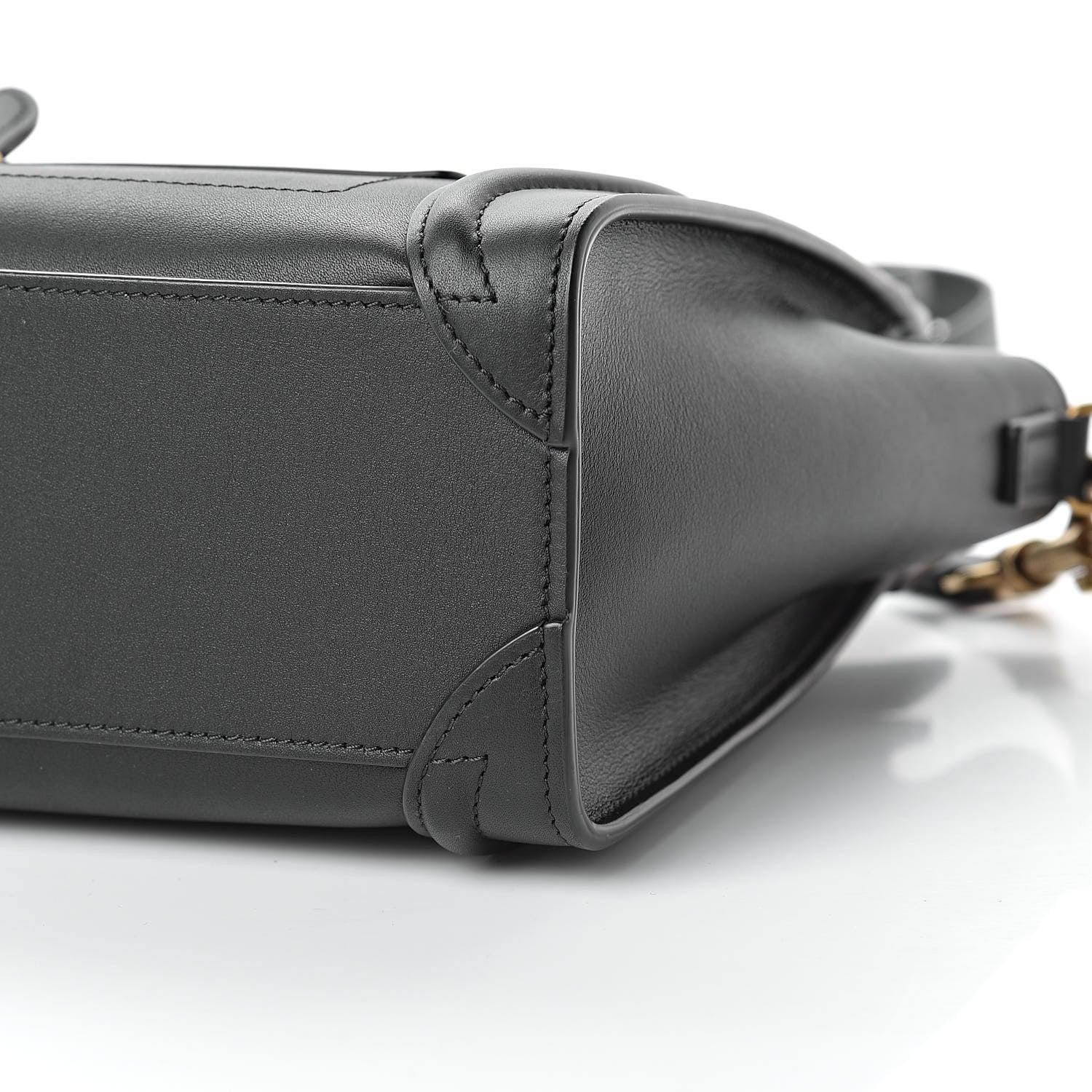 Celine Smooth Calfskin Nano Luggage Black 11 of 11