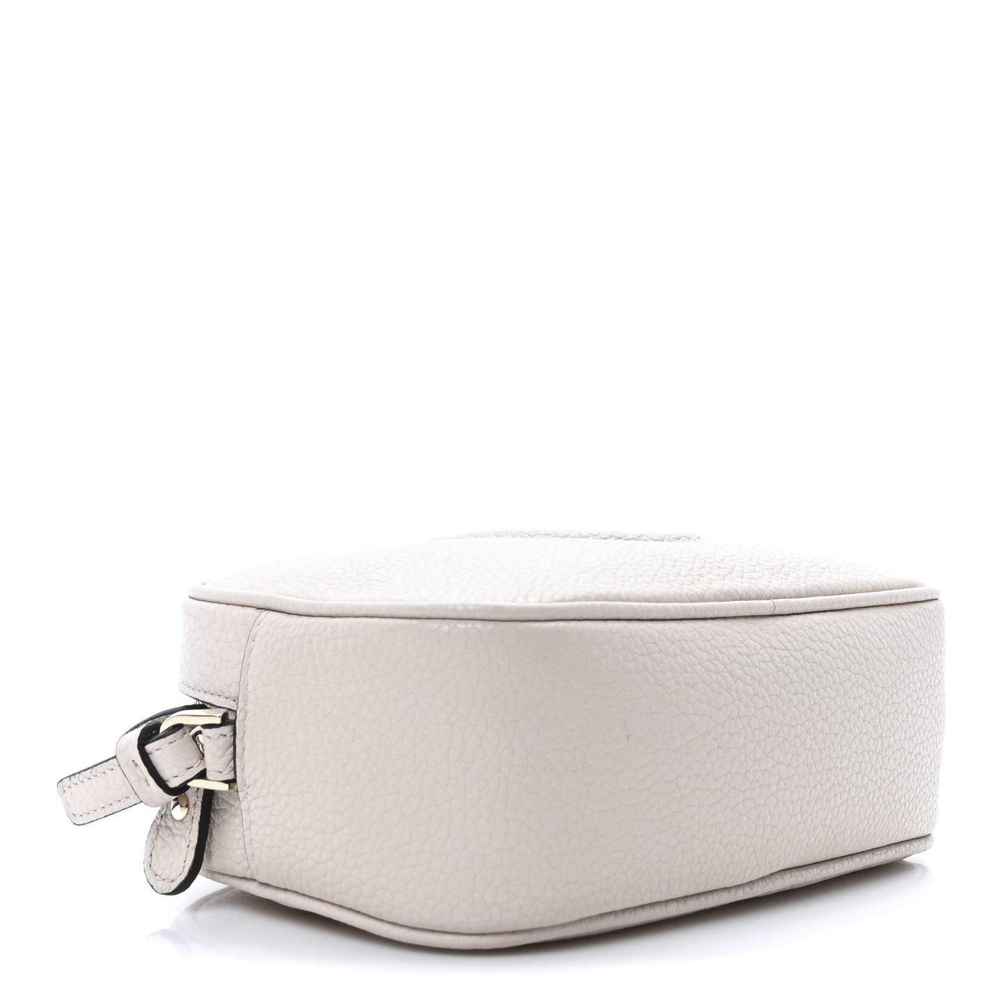 Calfskin City Goncho Crossbody Camera Bag Ivory