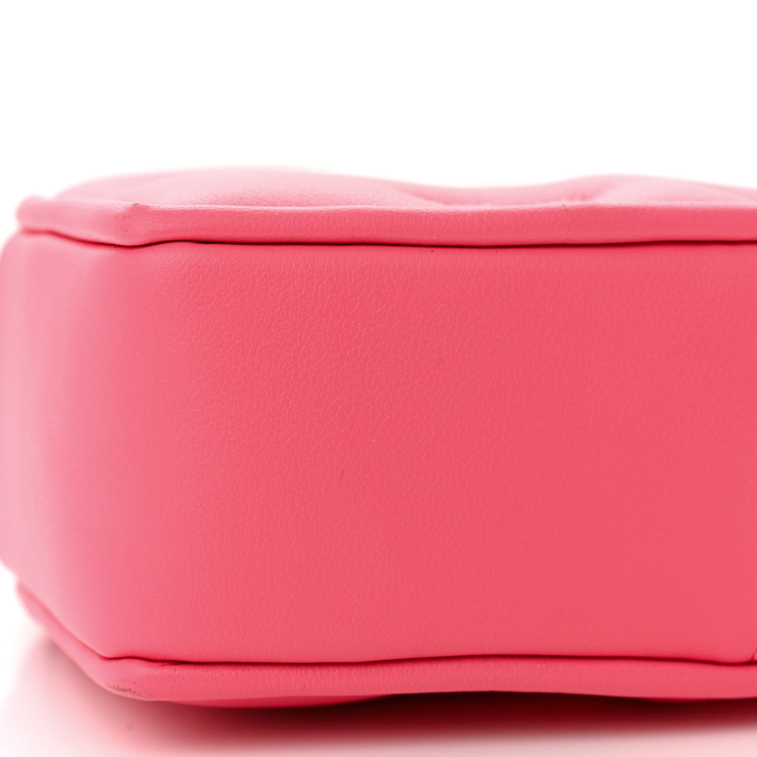 Louis Vuitton Calfskin Embroidered Monogram Pop My Heart Bag Pouch Dragon Fruit Pink 9 of 10
