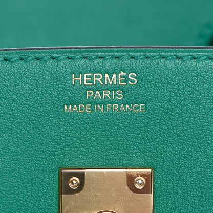 Hermes Swift Birkin 25 Vert Vertigo 23 of 40