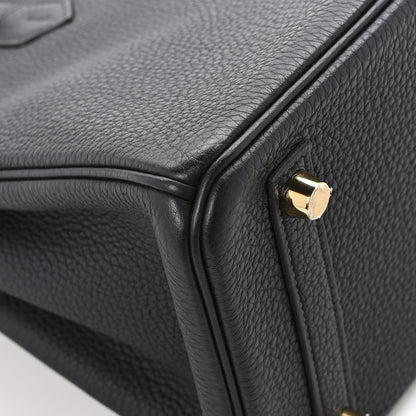Hermes Togo Birkin 25 Black 11 of 13