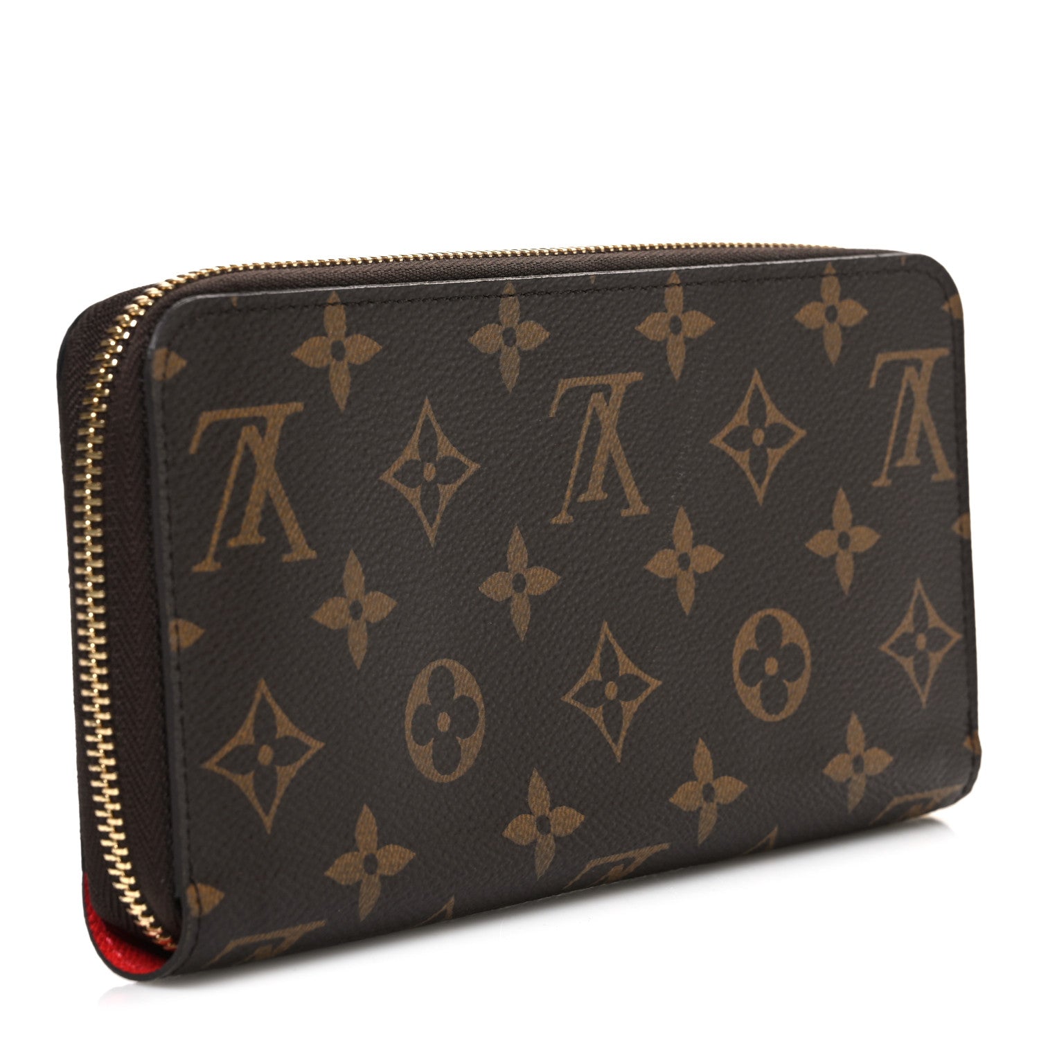 Louis Vuitton Monogram Zippy Wallet Coquelicot 3 of 6