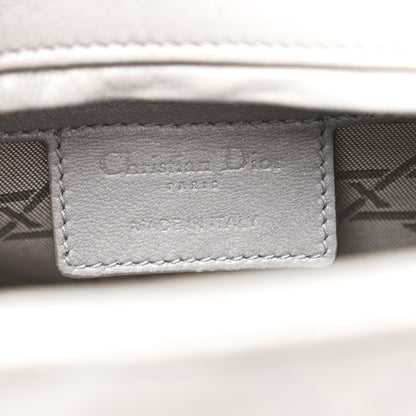 Christian Dior Lambskin Cannage Medium Lady Dior Grey 6 of 10