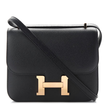 Hermes Epsom Constance 18 Black 1 of 12