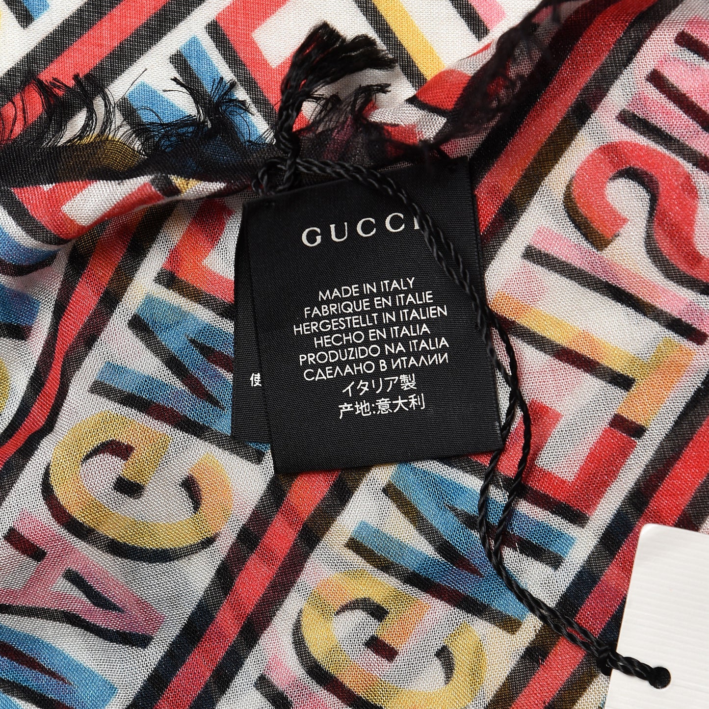 Modal Silk Magnetismo Scarf Multicolor
