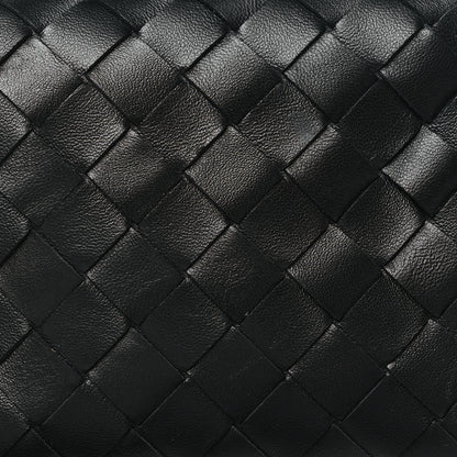 Bottega Veneta Nappa Intrecciato Zip Wristlet Clutch Black 8 of 8
