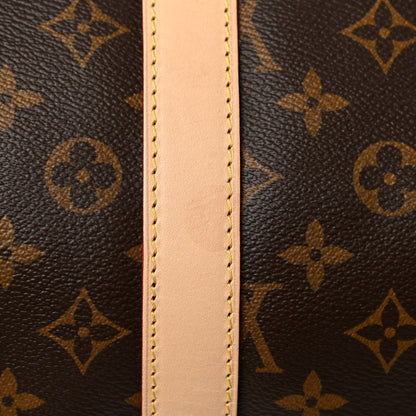 Louis Vuitton Monogram Keepall Bandouliere 55 10 of 12