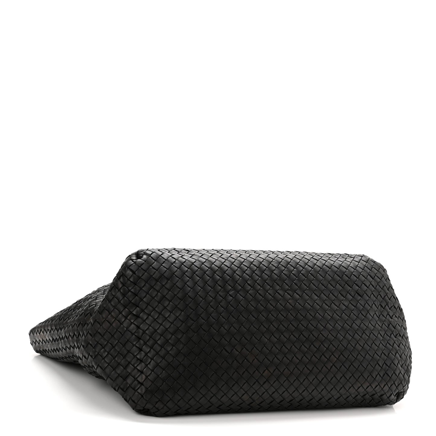 Nappa Intrecciato Large Cesta Tote Black
