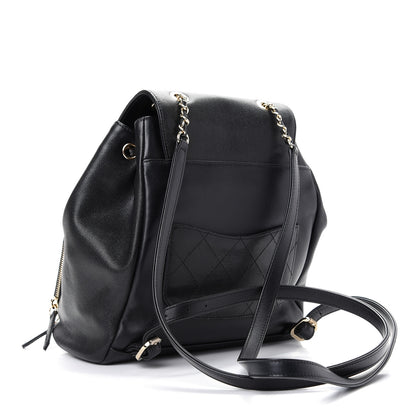 Chanel Caviar Quilted Business Affinity Backpack Black 2 of 8