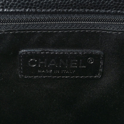 Chanel Caviar Quilted Grand Shopping Tote GST Black 7 of 10