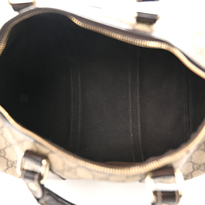 Gucci Monogram Canvas Medium Joy Boston Dark Brown 5 of 11