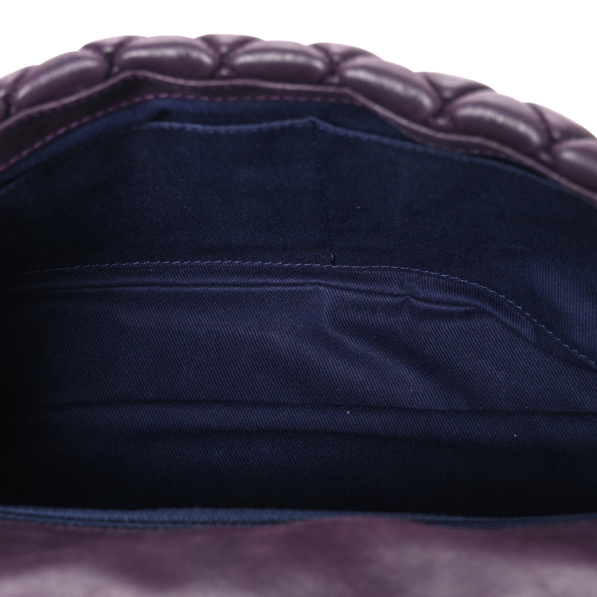 Chanel Iridescent Calfskin Small New Bubble Flap Plum 5 of 10