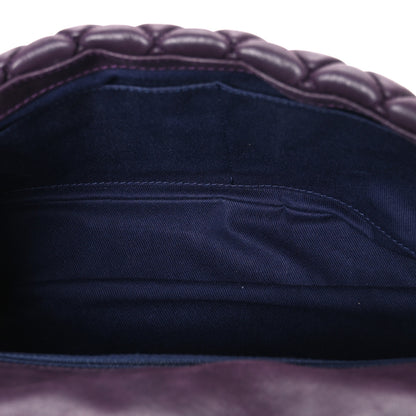 Chanel Iridescent Calfskin Small New Bubble Flap Plum 5 of 10