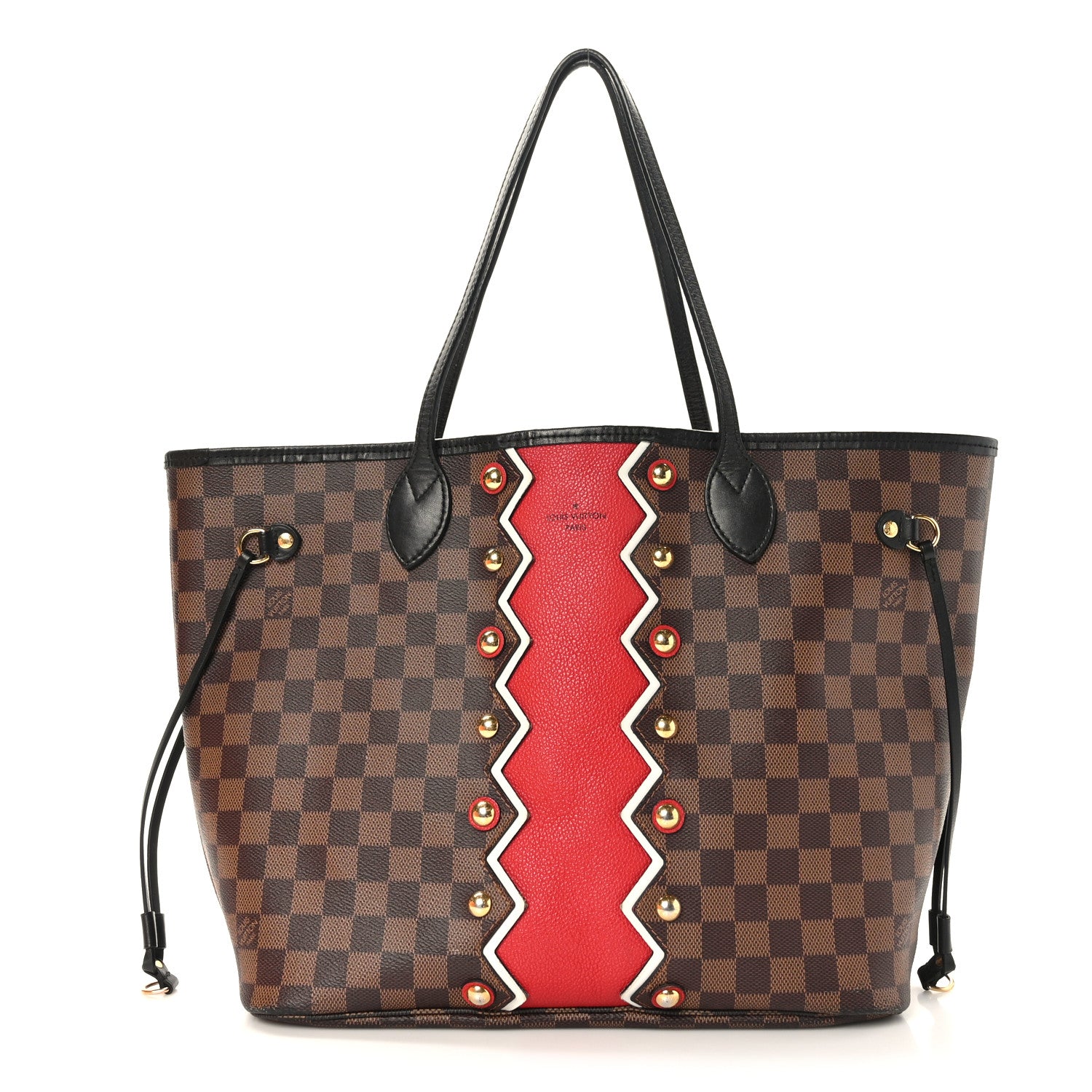 Louis Vuitton Damier Ebene Karakoram Neverfull MM 1 of 18