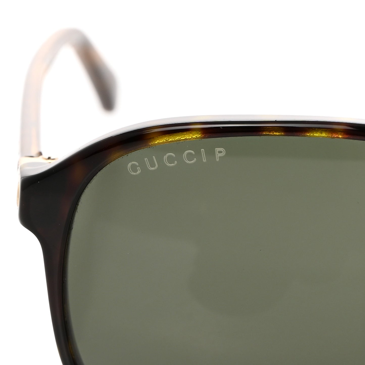 Polarized Aviator Web GG Sunglasses GG0016S Tortoise