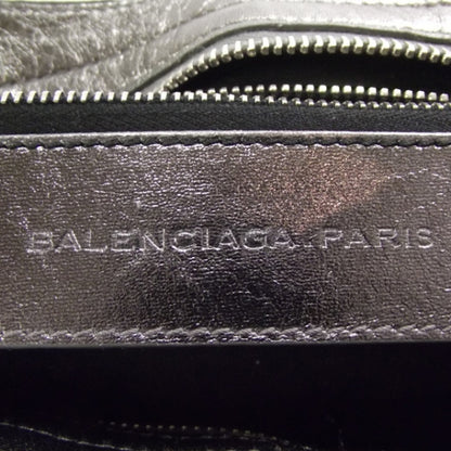 Balenciaga Agneau City Metallic Pewter 7 of 13