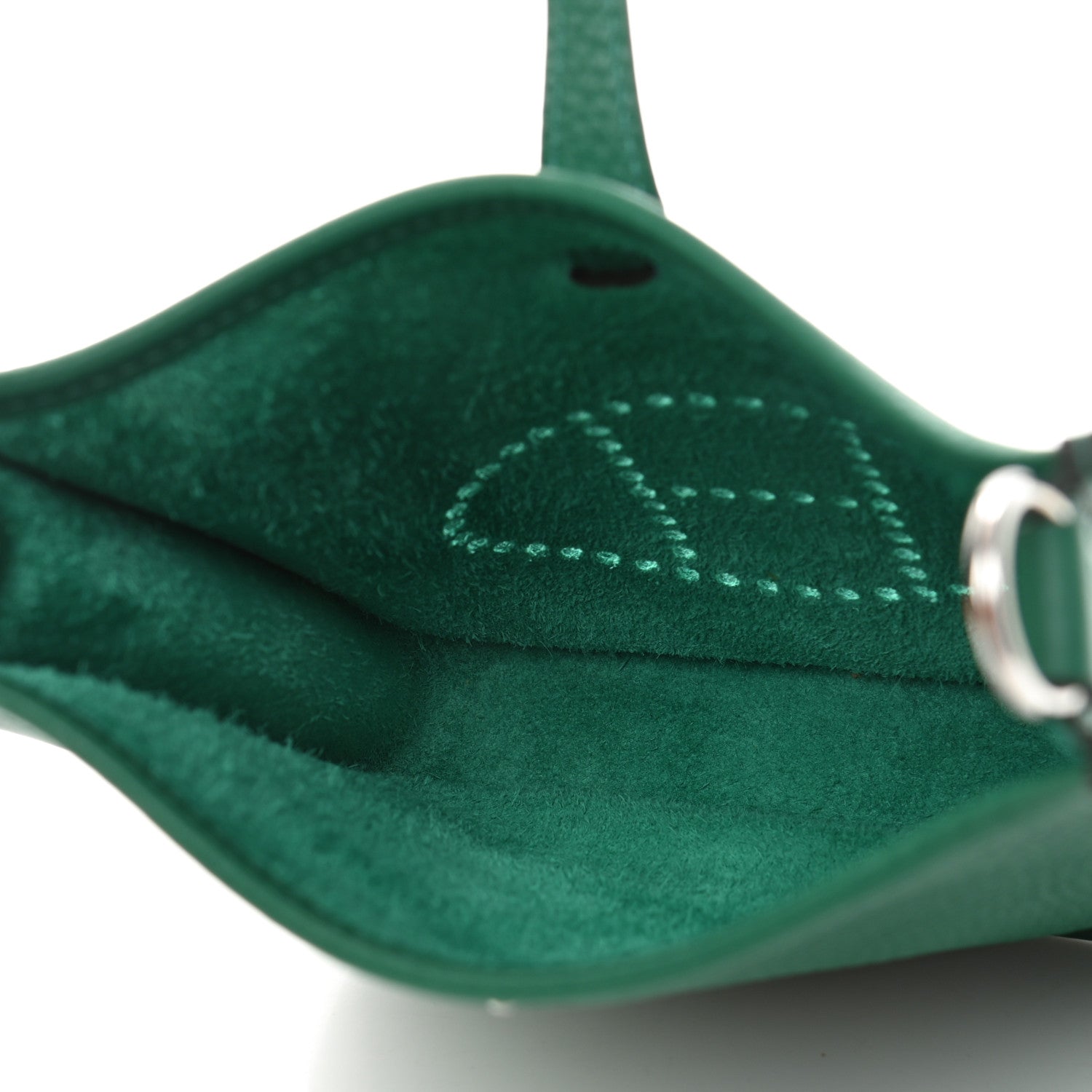 Hermes Taurillon Clemence Evelyne TPM Vert Vertigo 4 of 7