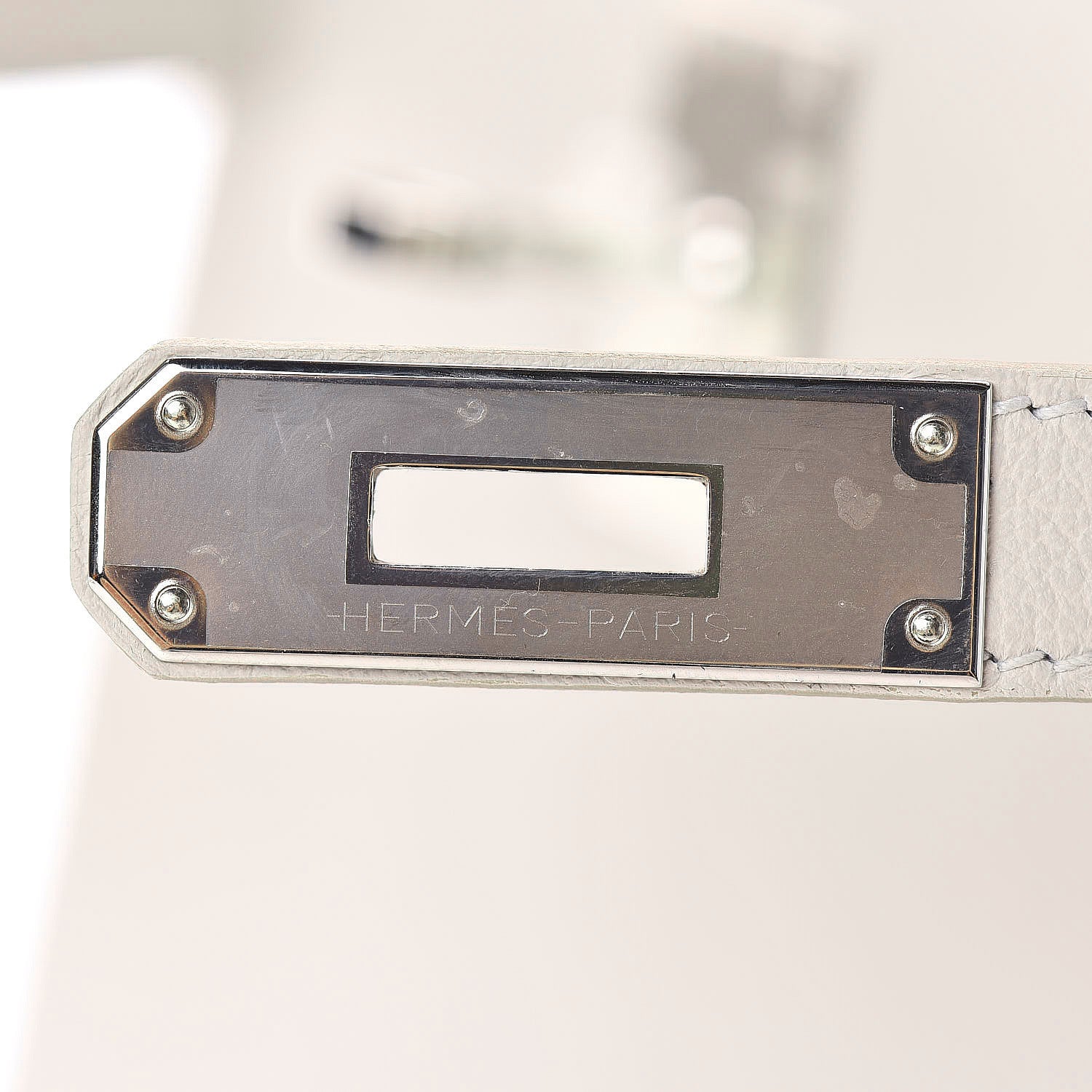 Hermes Evercolor Kelly Retourne 28 Gris Perle 34 of 39