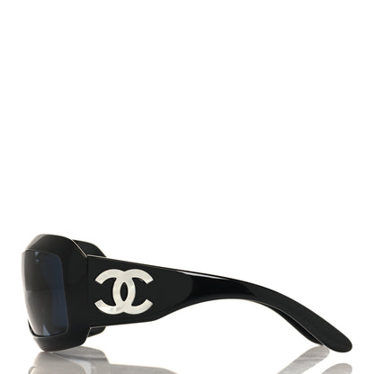 Chanel Mother of Pearl CC Sunglasses 5076-H Black 3 of 7
