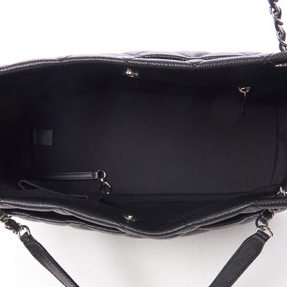 Chanel Caviar Quilted Timeless CC Soft Tote Black 4 of 8