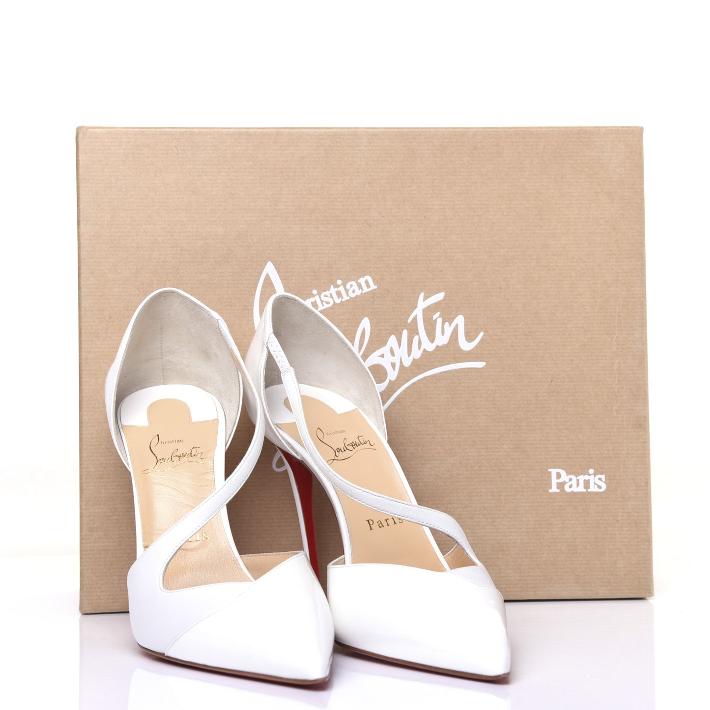 Nappa Patent Platinana 100 Pumps 39.5 White