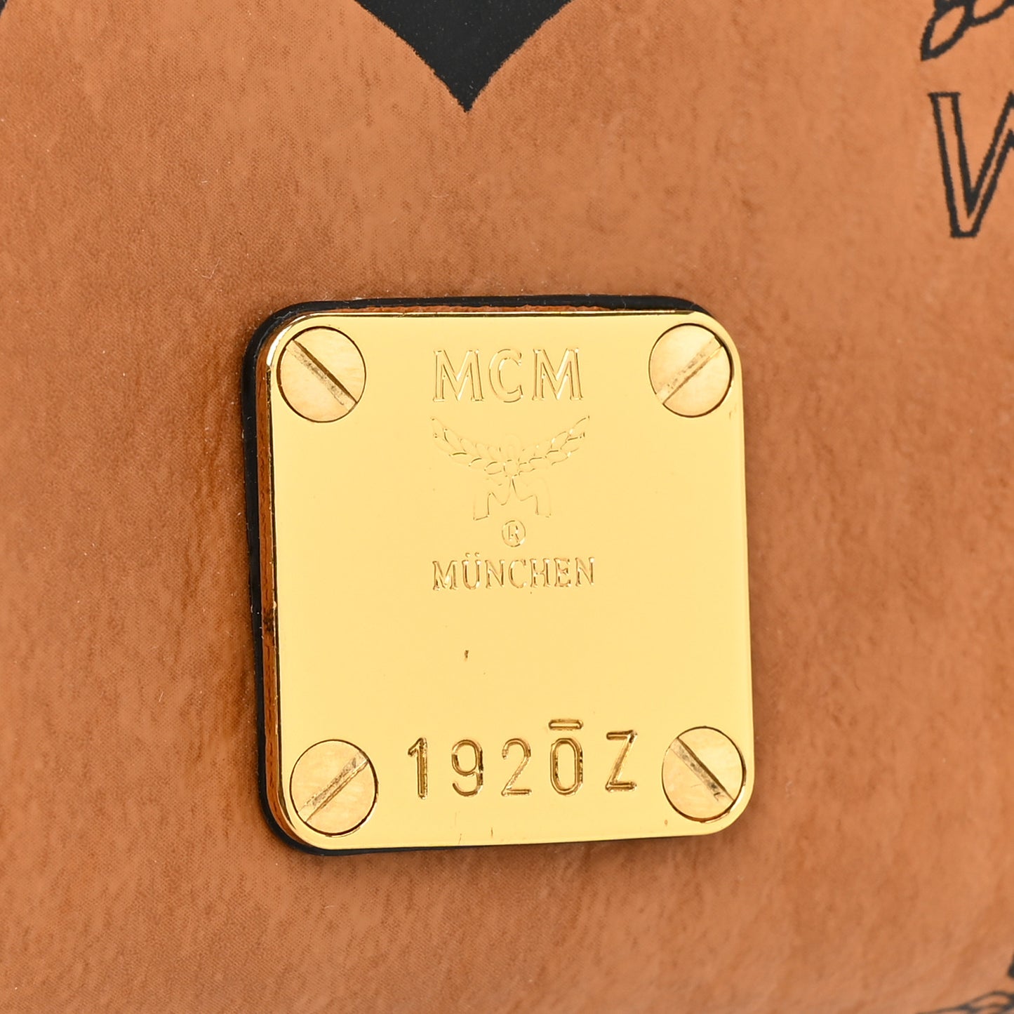 Visetos Medium Boston Bag Cognac