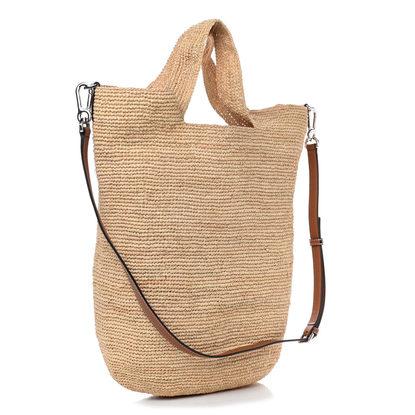 Raffia Large Tote Bag Natural Tan