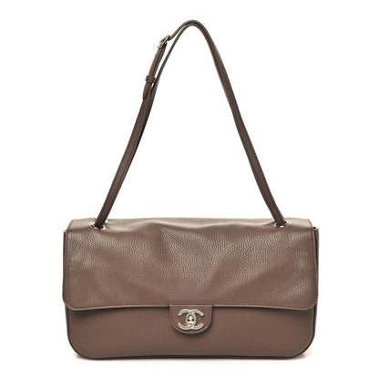 Chanel Grained Calfskin Small Souplissimo Maxi Flap Light Brown 1 of 11