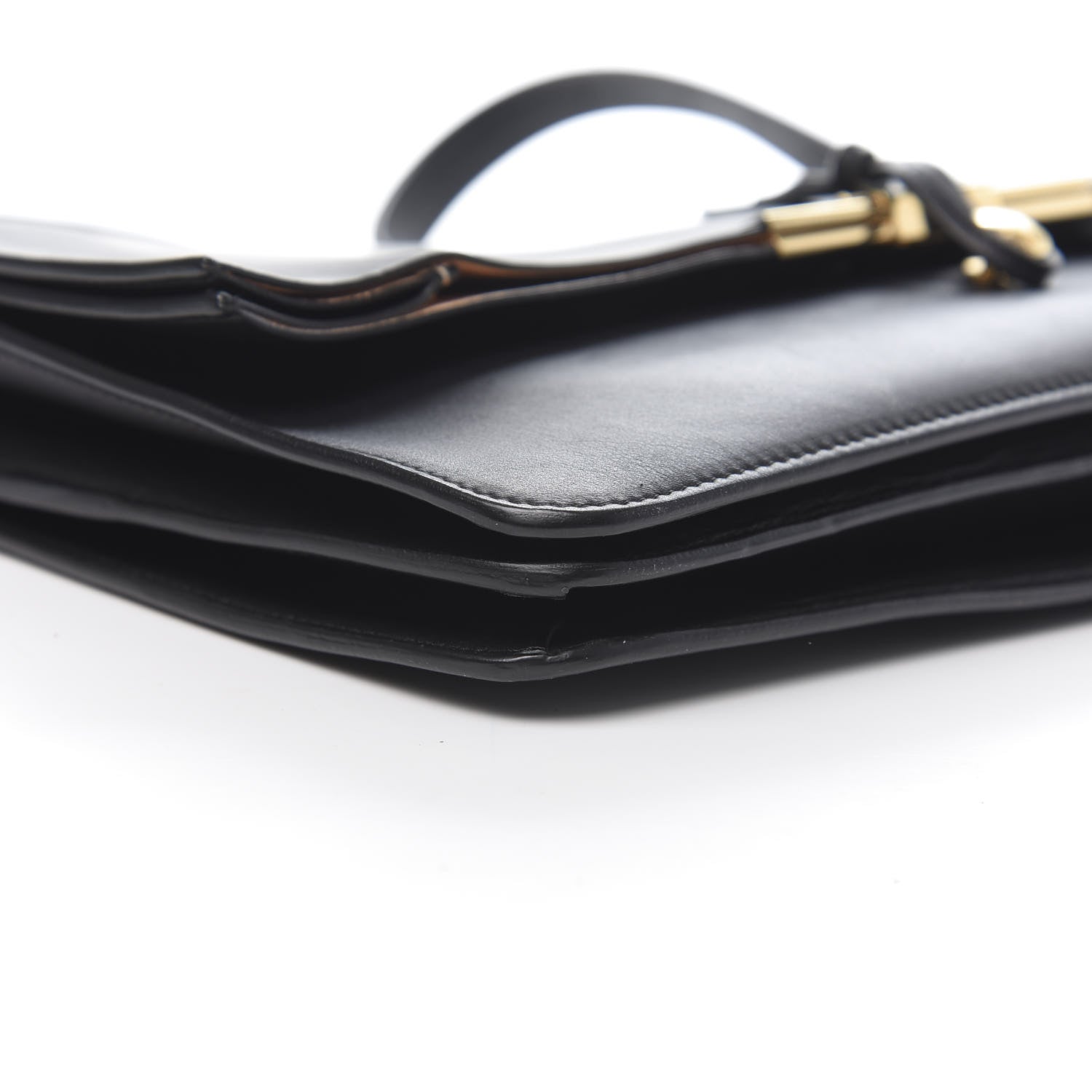 Celine Calfskin Blade Flap Black 10 of 13