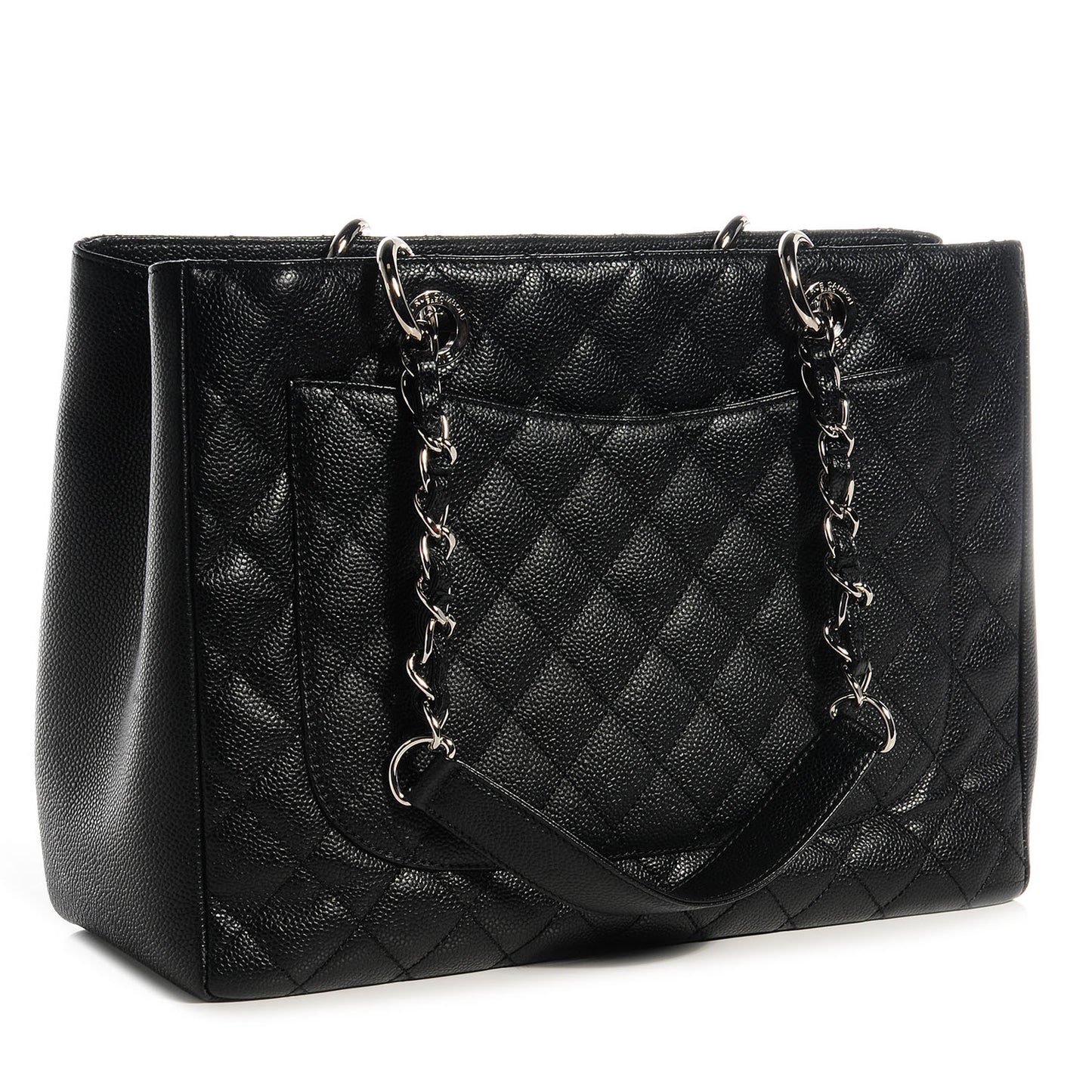 Caviar Grand Shopping Tote GST Black