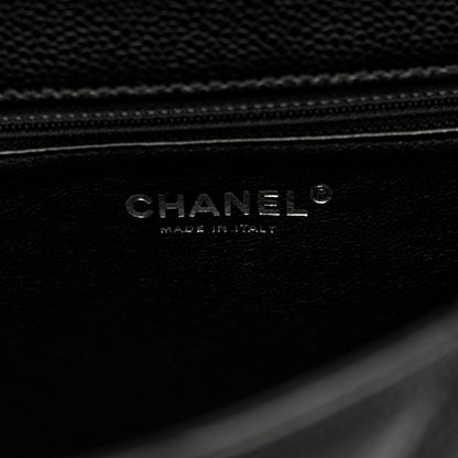 Chanel Caviar Quilted Medium Kelly Flap Bag Black 6 of 11